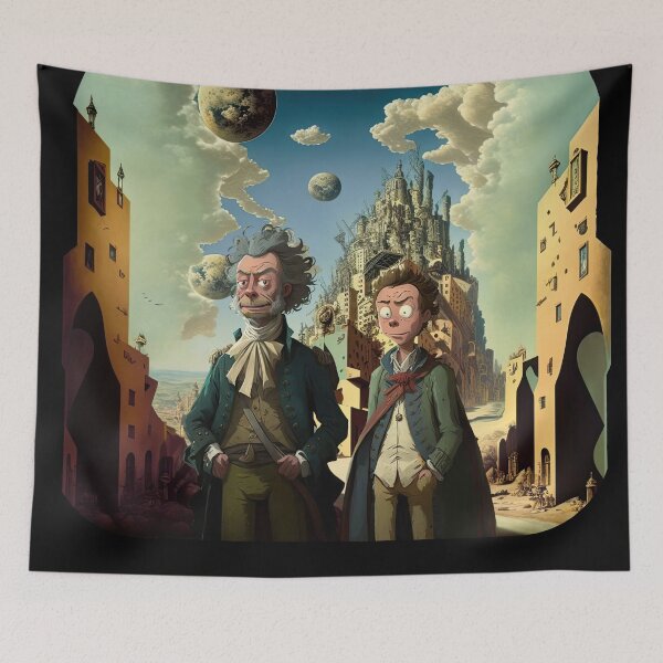 Item preview, Richard and Mortimer, a Dapper Duo v2 (no text) designed and sold by ai-datamancer.