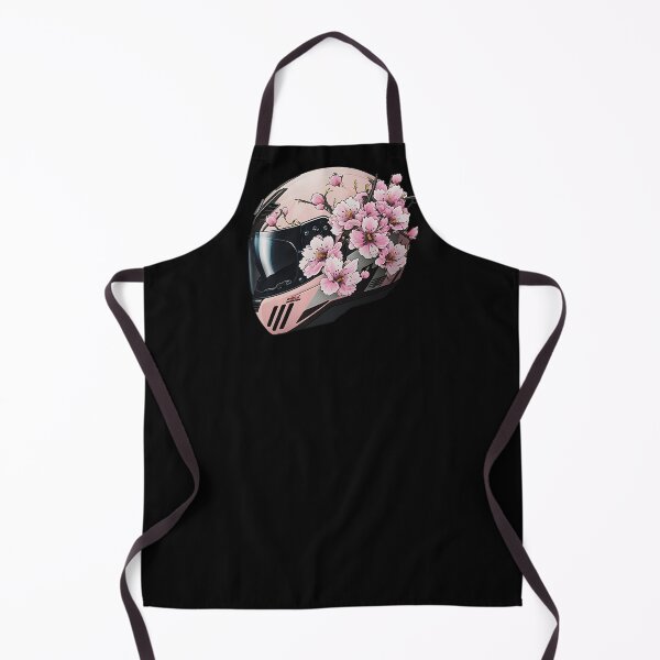 Artikelvorschau, Sakura Cherry Blossom Pink Motorradhelm entworfen und verkauft von Wishinglob.