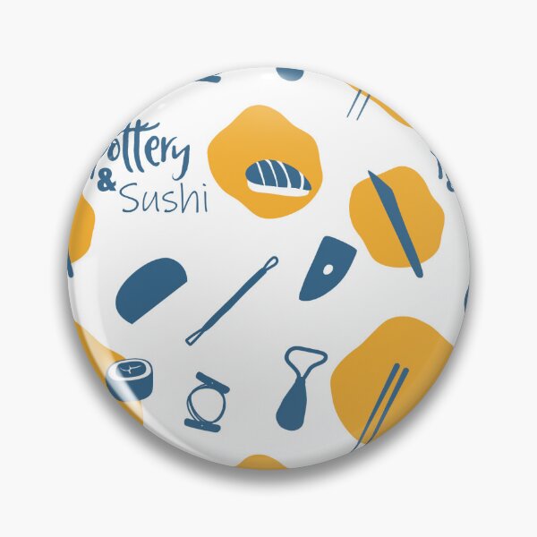 Item preview, Pottery Tools and Sushi designed and sold by Teequeque.