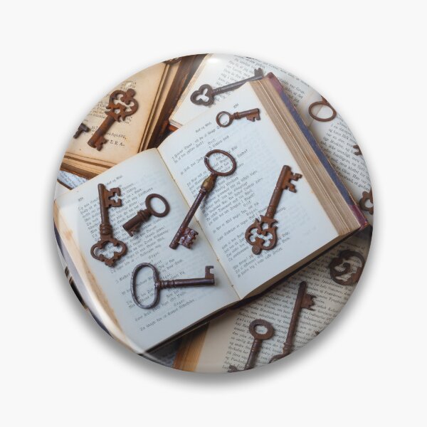Item preview, Opened Books And Antique Keys designed and sold by Garry Gay.
