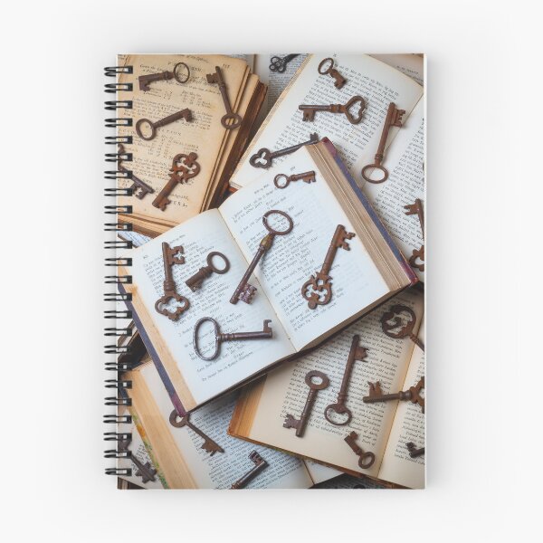 Item preview, Opened Books And Antique Keys designed and sold by Garry Gay.
