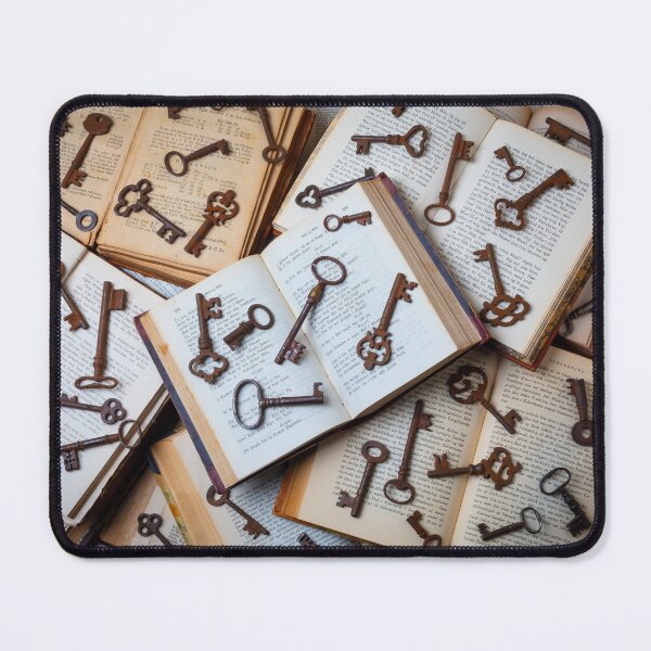 Item preview, Opened Books And Antique Keys designed and sold by Garry Gay.