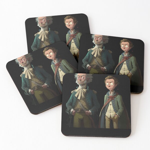 Item preview, Richard and Mortimer, a Dapper Duo v3 (no text) designed and sold by ai-datamancer.