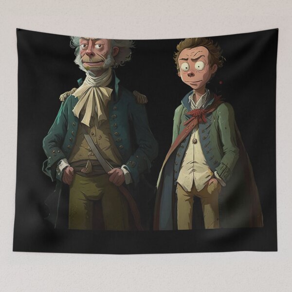 Item preview, Richard and Mortimer, a Dapper Duo v3 (no text) designed and sold by ai-datamancer.