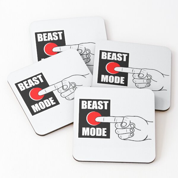 Item preview, fitness funny, beast mode quote designed and sold by Tim Addison.
