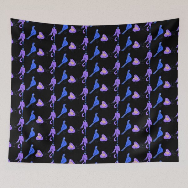 Item preview, The blue bird, the purple bird and the imposter designed and sold by IULIART.