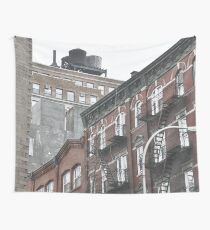 New York City, original fine photography, fire ladders, Manhattan Wall Tapestry