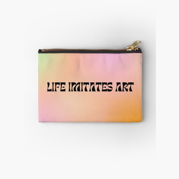 Item preview, 'Life Imitates Art' Oscar WIlde Quote Graphic, Groovy designed and sold by sagittarius444.
