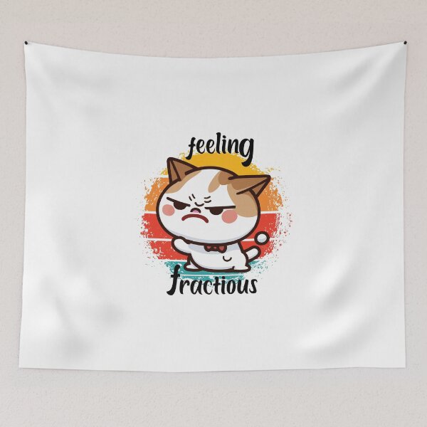 Item preview, feeling fractious Feral Angry Cat, Gift Idea designed and sold by storefoxmix.