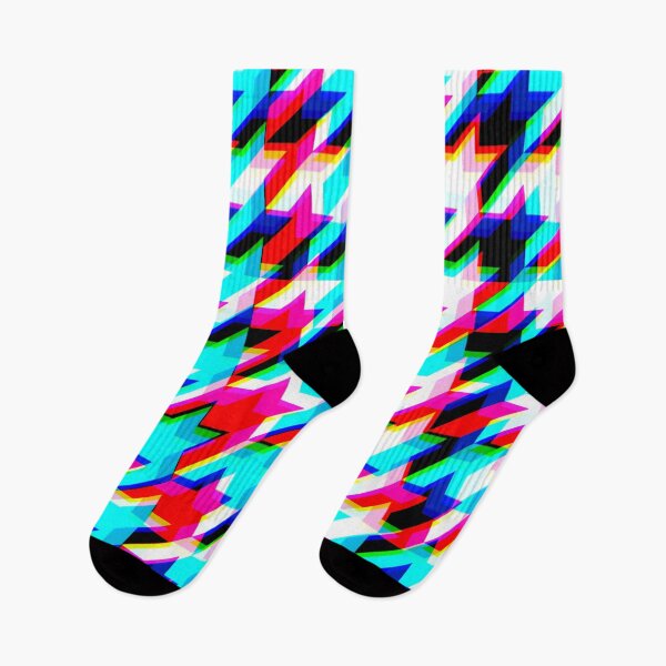 Item preview, houndstooth double glitch designed and sold by frauenbrauen.