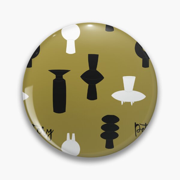 Item preview, Black & White Pottery designed and sold by Teequeque.