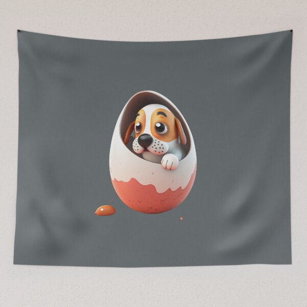 Item preview, pink Puppy In The egg for dogs lover designed and sold by Cheeeeky.