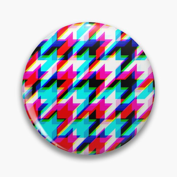 Item preview, houndstooth double glitch designed and sold by frauenbrauen.