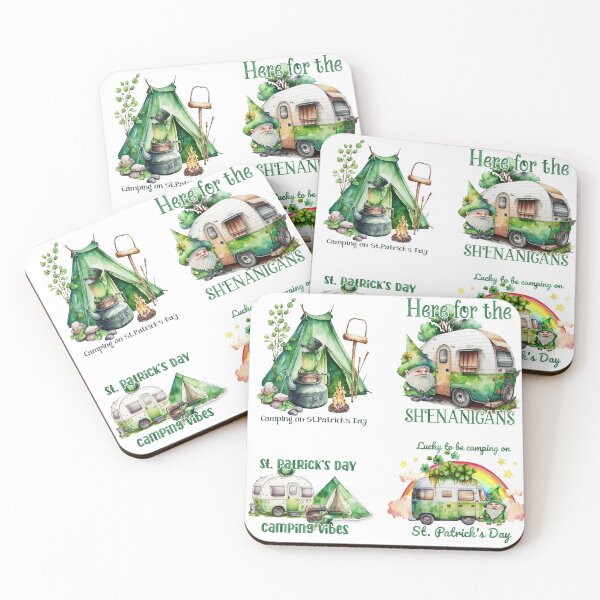 Item preview, Happy St Patricks Day for Camper, Best gift for camping lover designed and sold by FunnyTshirt4You.