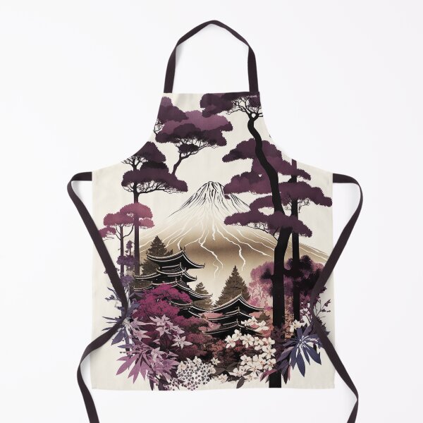 Item preview, Japan Autumn Mount Fuji Drawing designed and sold by unrealartwork.