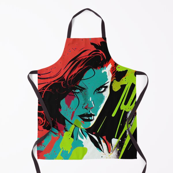 Item preview, Beautiful Intense Redhead - Pop Art designed and sold by ShadowAndSlate.