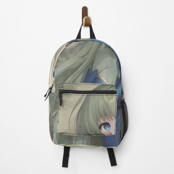 Item preview, Cute Anime Elf Girl with Green Hair designed and sold by VersoShopping.