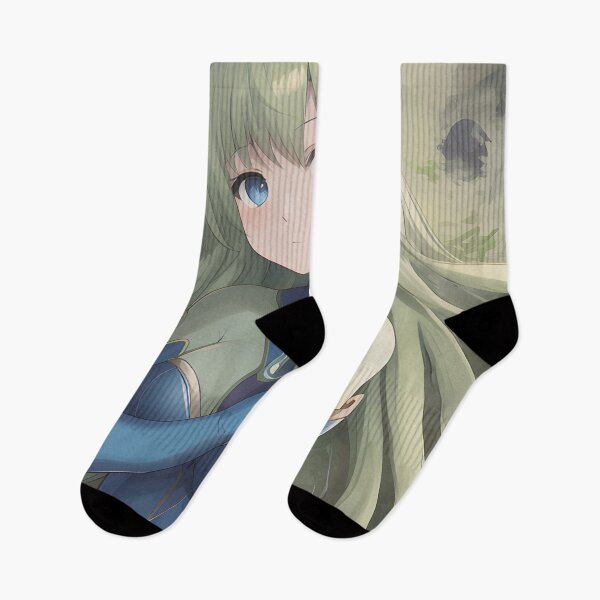 Item preview, Cute Anime Elf Girl with Green Hair designed and sold by VersoShopping.