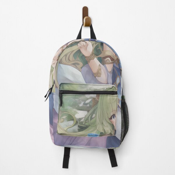 Item preview, Cute Anime Elf Girl with Green Hair designed and sold by VersoShopping.