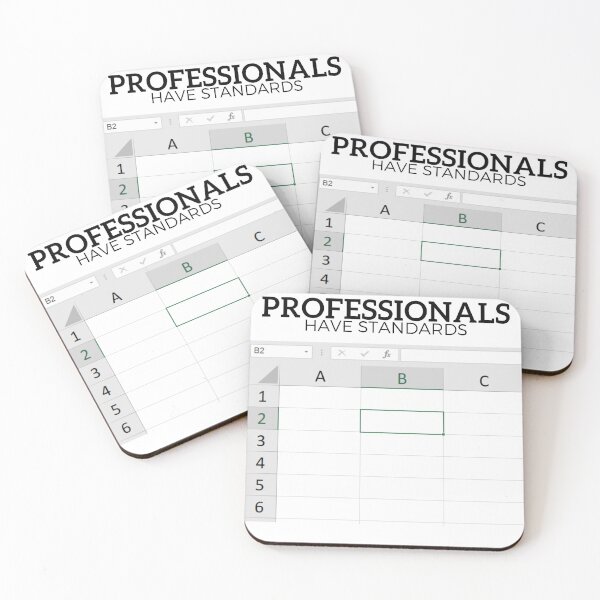 Item preview, Professionals Have Standards Funny Gift For Accountant designed and sold by thadieWorks.