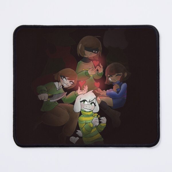 Item preview, Kris Frisk Chara and Asriel Dreemurr designed and sold by GoodGirlHorns.