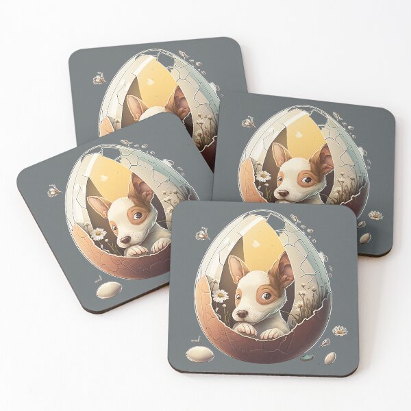 Item preview,  Cartoon Puppy In The egg for dogs lover designed and sold by Cheeeeky.