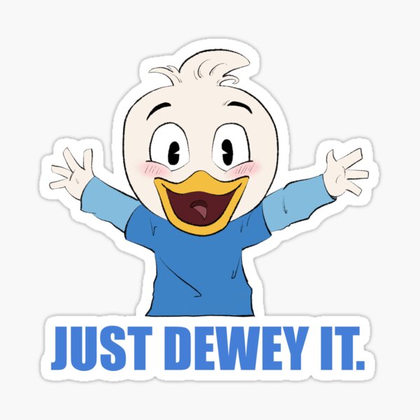 Artikel-Vorschau von Nur Dewey It Dewey Duck, designt und verkauft von mahou-shoujo.