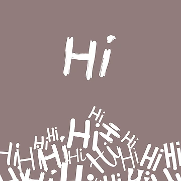 Artwork thumbnail, Hi Hello by RagWeasel