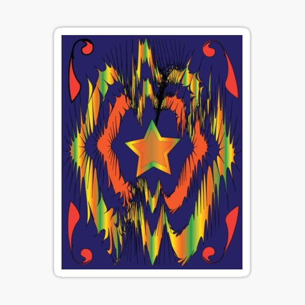 Vista previa del artículo con la obra «diseño de estrella brillante», diseñado y vendido por Ray Dodson.