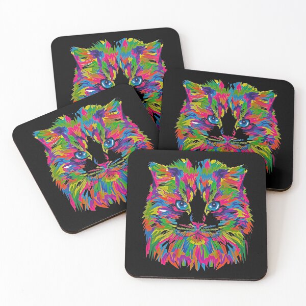 Item preview, Colorful Kitty designed and sold by Gile-Shop.