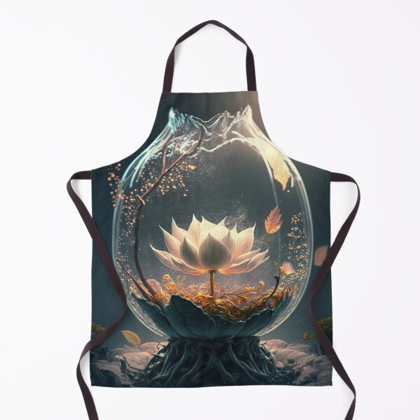 Artikelvorschau, Lotus in the glass tank creative art, fantasy art, idea art entworfen und verkauft von jetaiart.