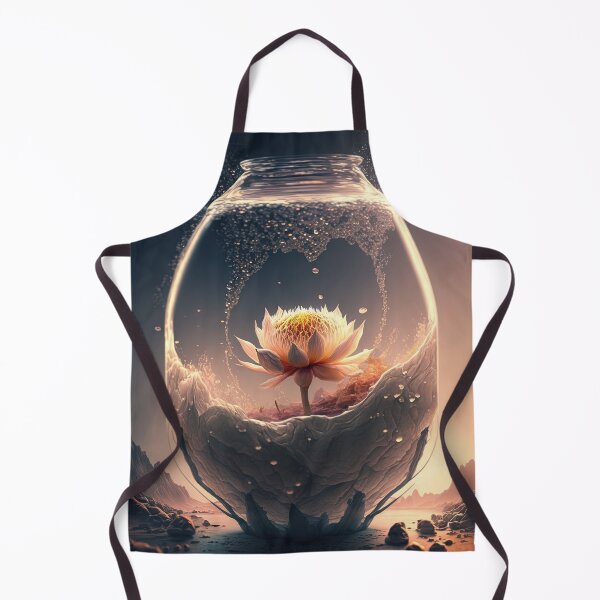 Artikelvorschau, Lotus in the glass tank creative art, fantasy art, idea art 02 entworfen und verkauft von jetaiart.