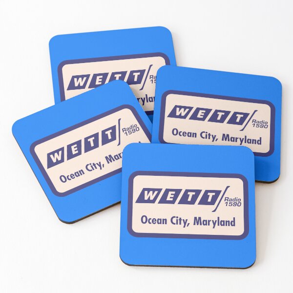 Item preview, WETT Radio 1590, Ocean CIty, MD designed and sold by TeeArcade84.