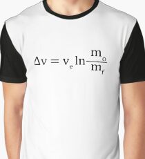 Tsiolkovsky rocket equation Graphic T-Shirt