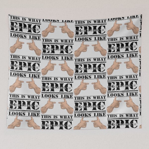 Item preview, This is what SHORT & EPIC looks like- with hands pointing at self designed and sold by -short- & EPIC shop.