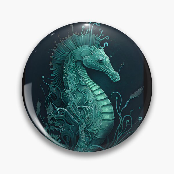 Item preview, Ethereal Seahorse designed and sold by LuxindaSwirl.