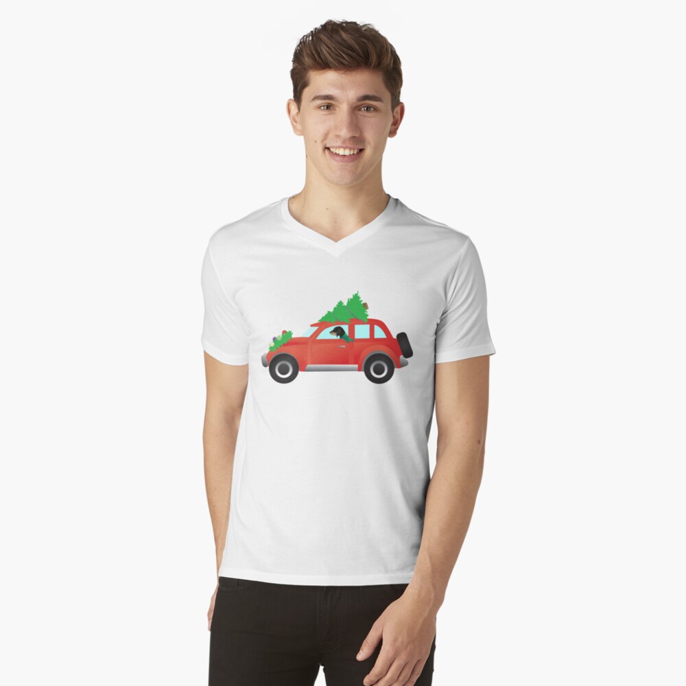 Item preview, V-Neck T-Shirt designed and sold by TriPodDogDesign.