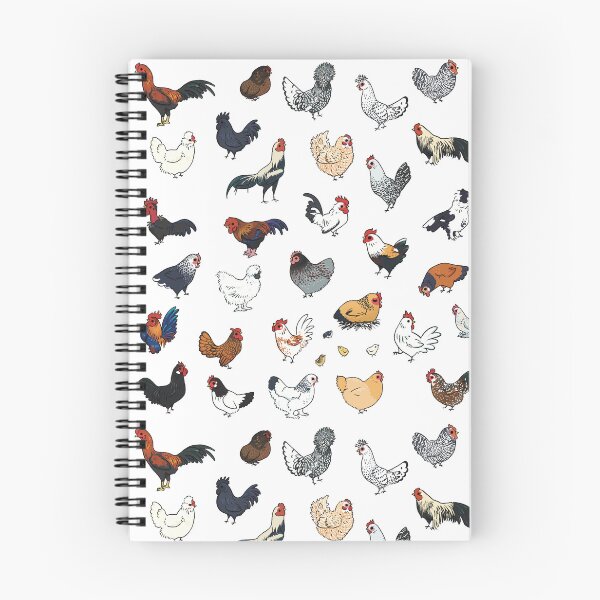 Item preview, Flock of Chickens! designed and sold by NoodleSoupotDay.