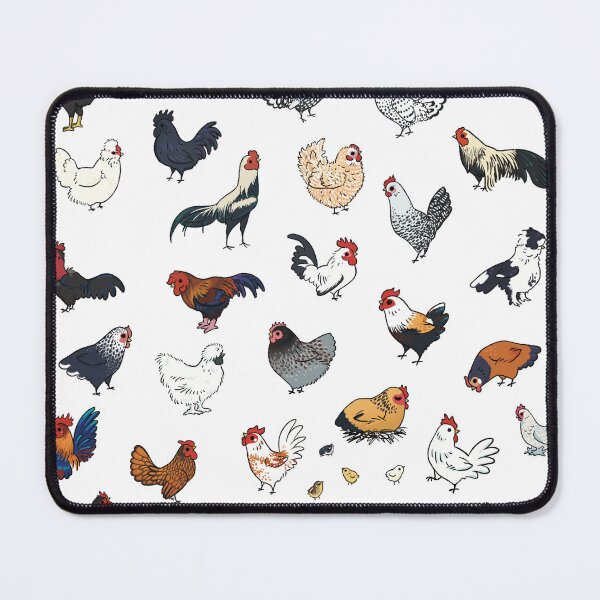 Item preview, Flock of Chickens! designed and sold by NoodleSoupotDay.