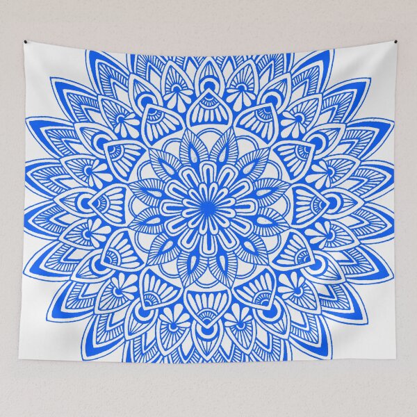 Item preview, Mandala (blue) designed and sold by Calen  Picard-Carroll.