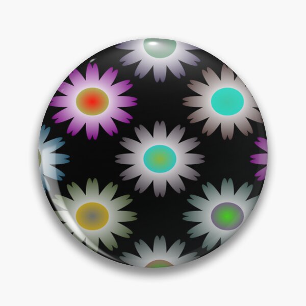 Item preview, Colorful floral tile designed and sold by janusa.