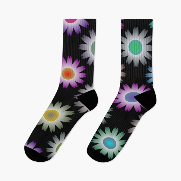 Item preview, Colorful floral tile designed and sold by janusa.