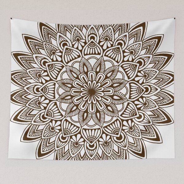 Item preview, Mandala (brown) designed and sold by Calen  Picard-Carroll.