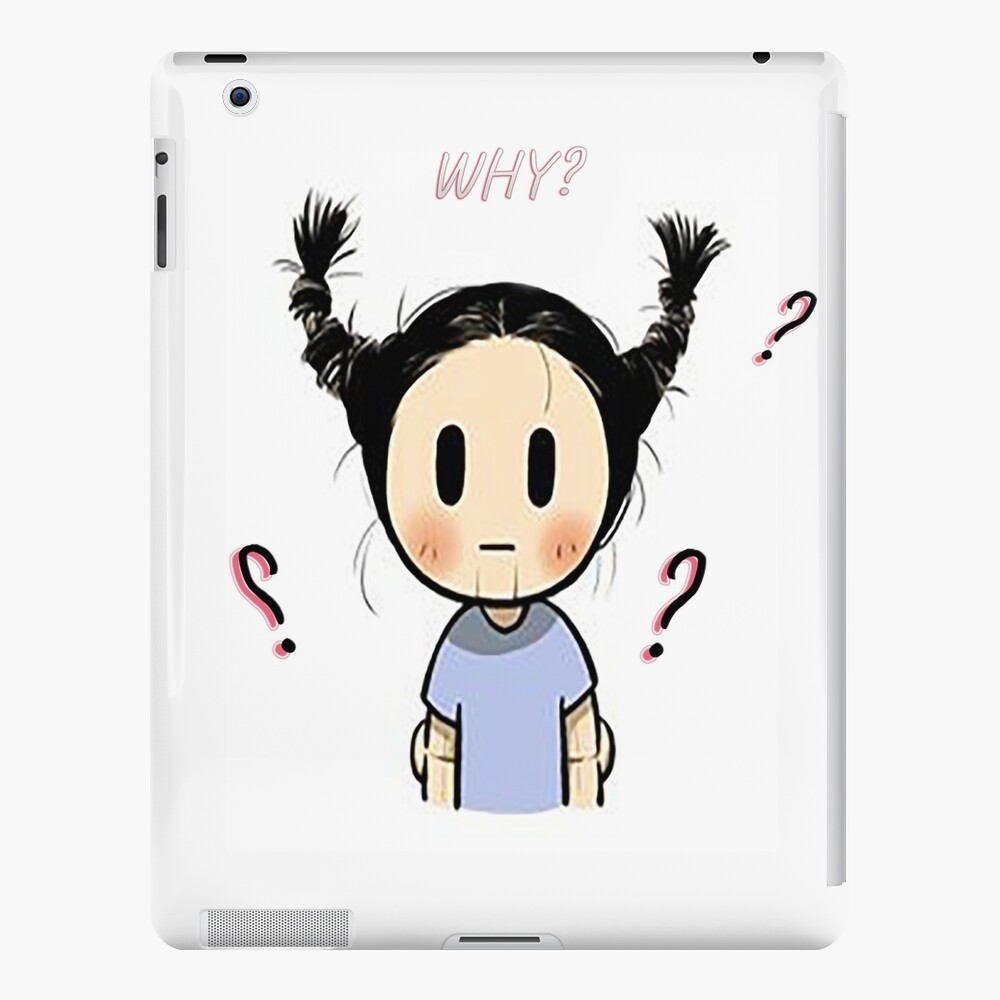 Cute korean girl + sign iPad Case & Skin for Sale by artatiana