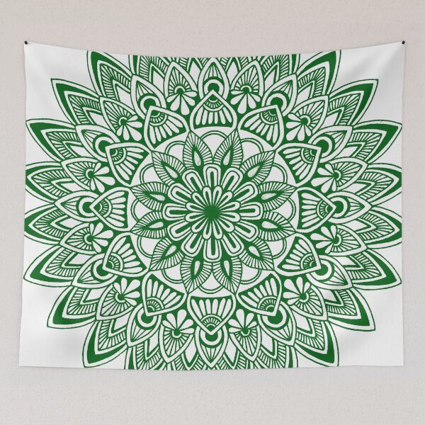 Item preview, Mandala (green) designed and sold by Calen  Picard-Carroll.