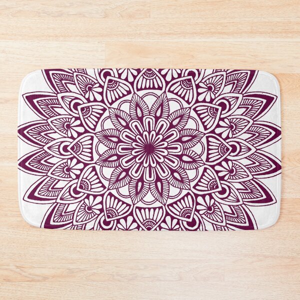 Item preview, Mandala (maroon) designed and sold by Calen  Picard-Carroll.