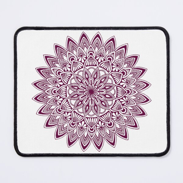 Item preview, Mandala (maroon) designed and sold by Calen Picard-Carroll.
