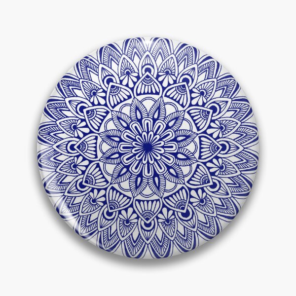 Item preview, Mandala (navy blue) designed and sold by Calen  Picard-Carroll.