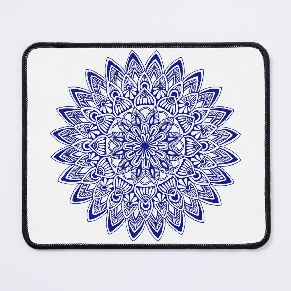 Item preview, Mandala (navy blue) designed and sold by Calen Picard-Carroll.