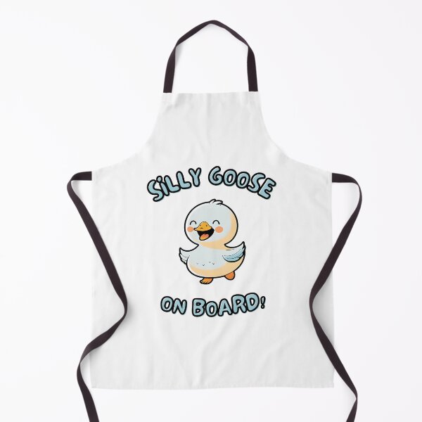Item preview, Silly goose on board cute cartoon designed and sold by KaizenGraphics.
